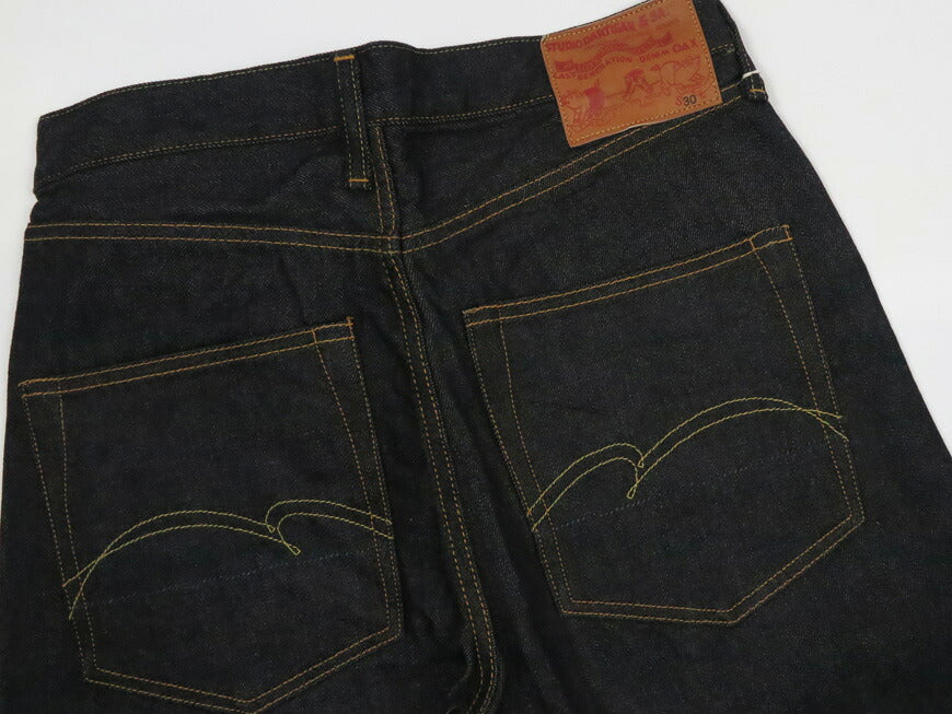 ダルチザン ステュディオ・ダ・ルチザン STUDIO D'ARTISAN 14oz アスペロコットン デニム ジーンズ レギュラーストレート D1937-LG 38inch 【2026年春夏新作】