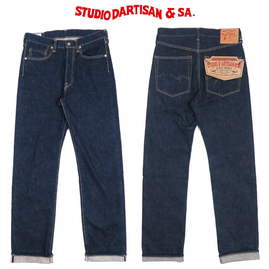 ダルチザン ステュディオ・ダ・ルチザン STUDIO D'ARTISAN 16oz 大戦モデル ジーンズ レギュラーストレート ペンキステッチ D1949 【2026年春夏新作】