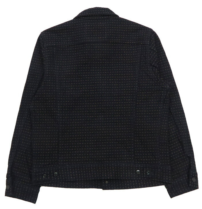 Dartisan Studio d'Artisan Jaket Denim Sashiko Pewarna Kaki 15oz D4608