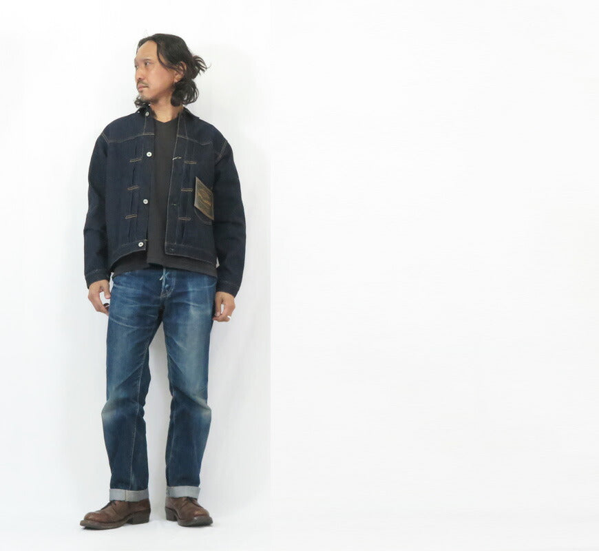 ダルチザン ステュディオ・ダ・ルチザン STUDIO D'ARTISAN แจ็กเก็ตยีนส์ Ishikawadai Daisen D4613