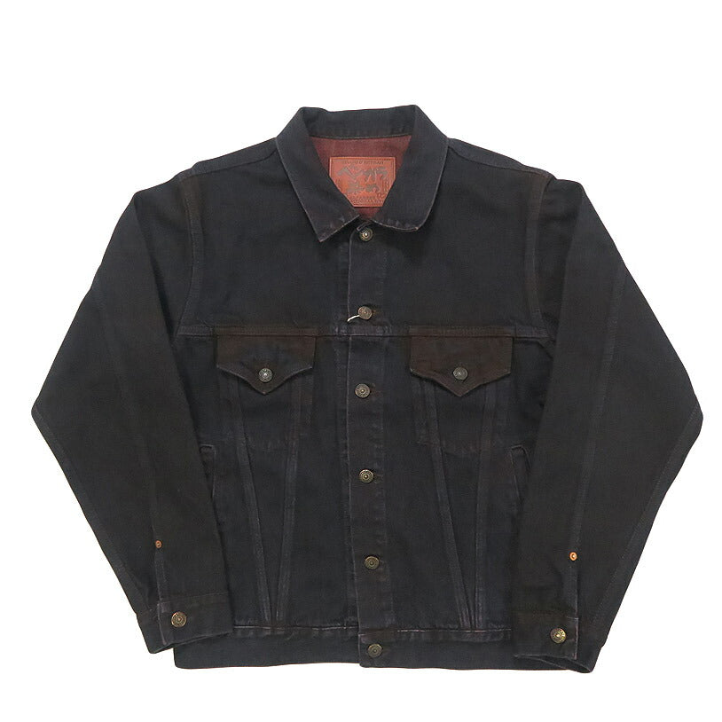 ダルチザン ステュディオ・ダ・ルチザン STUDIO D'ARTISAN ベンガラ染め デニムジャケット D4621