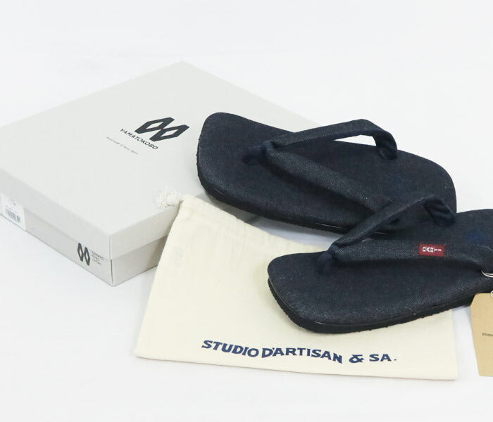 ダルチザン ステュディオ・ダ・ルチザン STUDIO D'ARTISAN Denim Setta Sandalen Yamato Werkstatt D7564