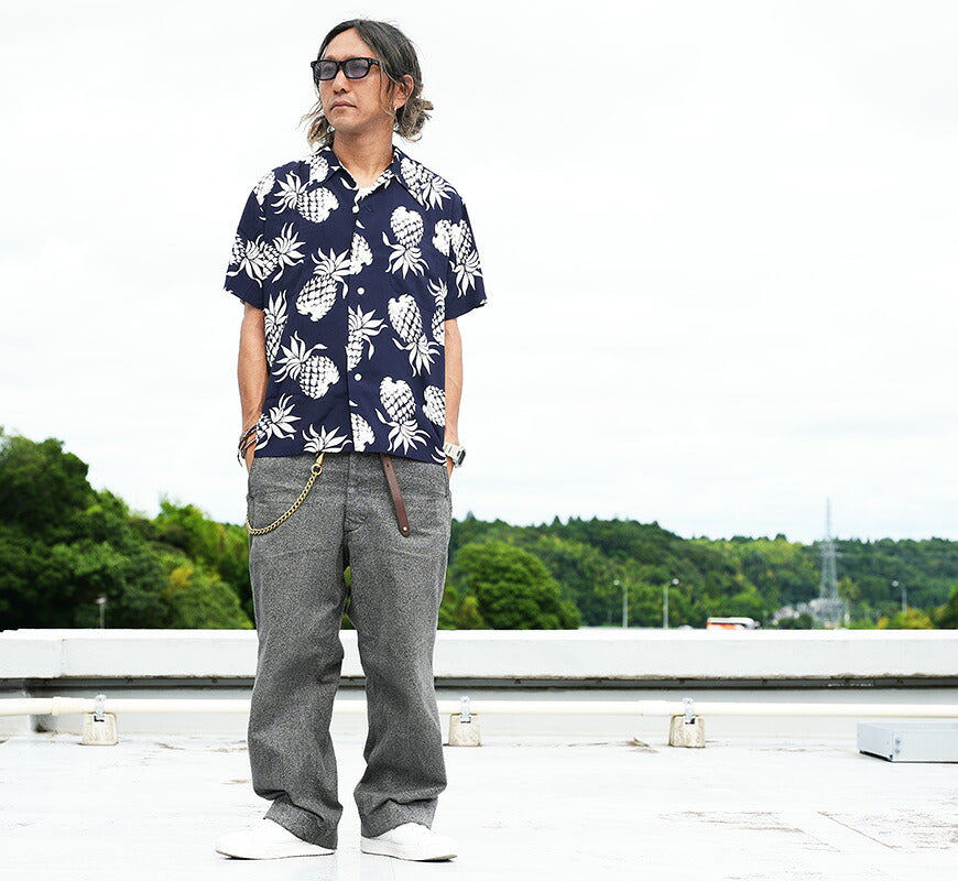 サンサーフ SUN SURF デュークカハナモク 半袖 レーヨン アロハシャツ DUKE'S PINEAPPLE ハワイアンシャツ Duke Kahanamoku Special Edition DK36201 【2026年春夏新作】