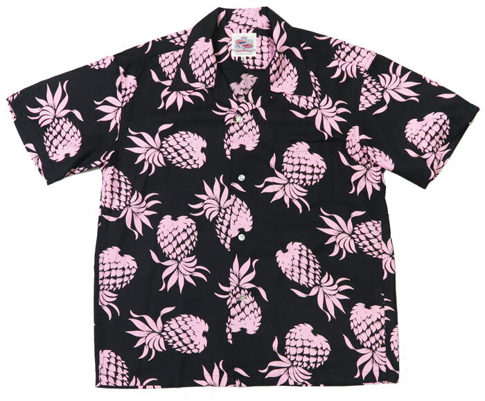 サンサーフ SUN SURF เสื้อฮาวายแขนสั้น COOLMAX รุ่นดุ๊กคาฮานาโมก DUKE'S PINEAPPLE ฮาวายเชิ้ต Duke Kahanamoku DK39398