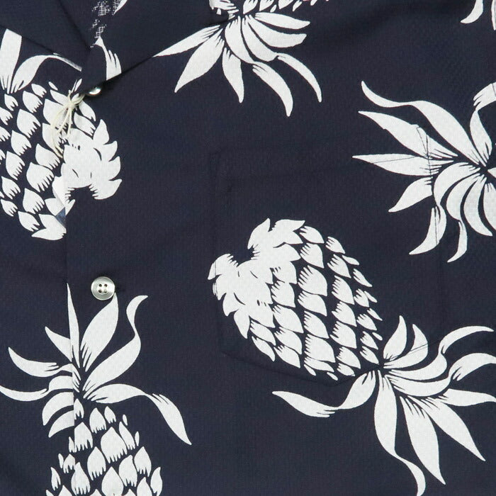 サンサーフ SUN SURF เสื้อฮาวายแขนสั้น COOLMAX รุ่นดุ๊กคาฮานาโมก DUKE'S PINEAPPLE ฮาวายเชิ้ต Duke Kahanamoku DK39398