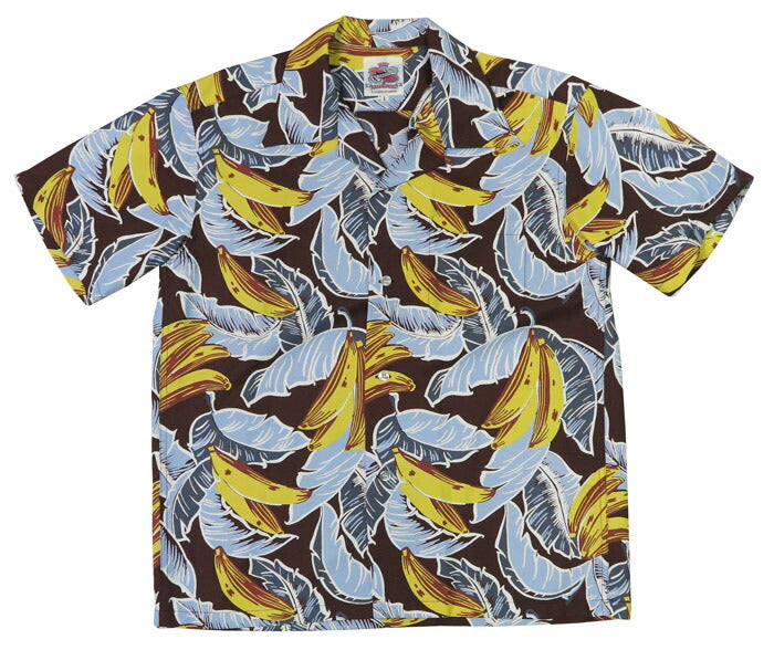 サンサーフ SUN SURF เสื้อฮาวายแขนสั้น COOLMAX รุ่นดุ๊กคาฮานาโมก DUKE'S BANANA LEAF ฮาวายเชิ้ต Duke Kahanamoku DK39399