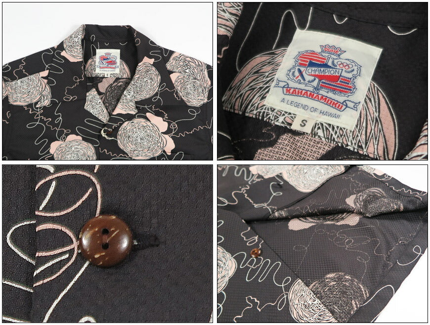 デュークカハナモク 半袖 COOLMAX DUKE'S WOOL BALL　ハワイアンシャツ DK39681 2026年春夏新作