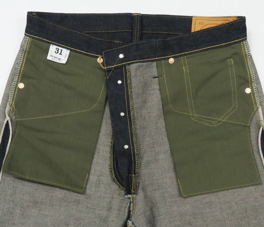 DENIME Denime Lot.220XX-S WW2 MODELL XX SERIE Jeans L32 Kriegsmodell Neue Denime WAREHOUSE Warehouse gefertigt