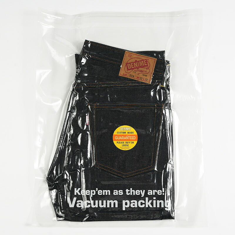 DENIME ドゥニーム Lot.224-66 66 モデル ジーンズ ラフィコットン 石川台デニム 真空パック L32 新生ドゥニーム WAREHOUSE ウェアハウス製 【2026年春夏新作】