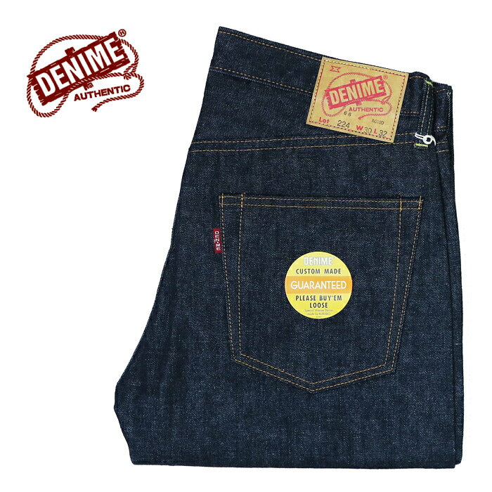 DENIME ドゥニーム Lot.224-66 66 モデル ジーンズ ラフィコットン 石川台デニム L32 新生ドゥニーム WAREHOUSE ウェアハウス製