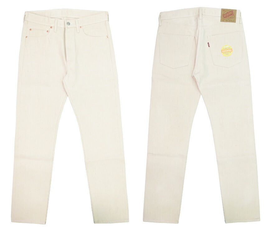 DENIME ドゥニーム Lot.224 66 Modell Jeans Natur Baumwolle Natural L32 Neue DENIME WAREHOUSE ウェアハウス製 【 】