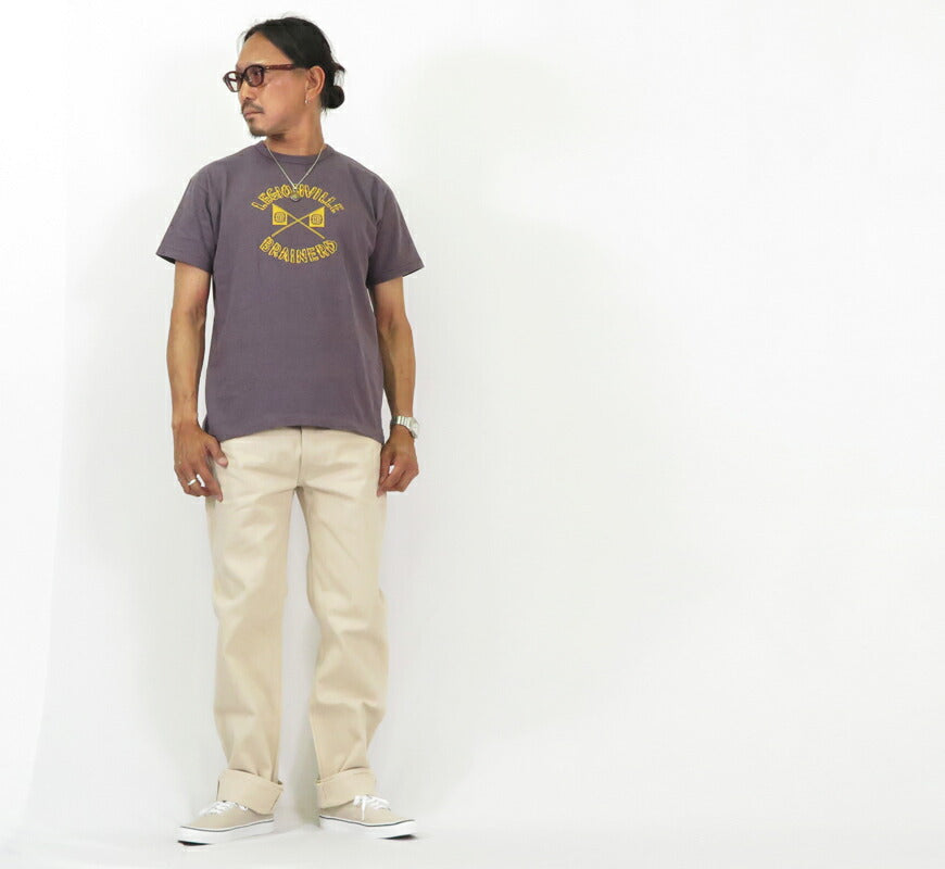 DENIME ドゥニーム Lot.224 66 Modell Jeans Natur Baumwolle Natural L32 Neue DENIME WAREHOUSE ウェアハウス製 【 】