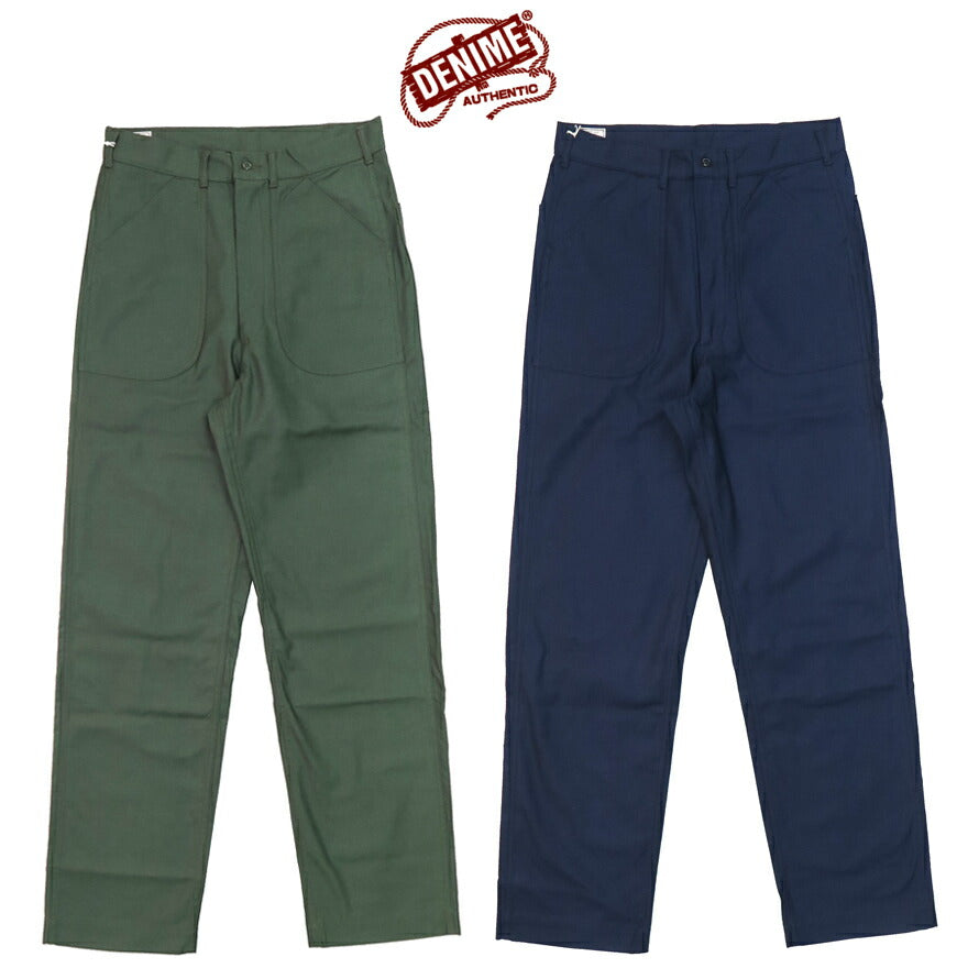 DENIME ドゥニーム Lot.225 Rückseiten-Satin Bäckerhose Neue DENIME WAREHOUSE ウェアハウス製