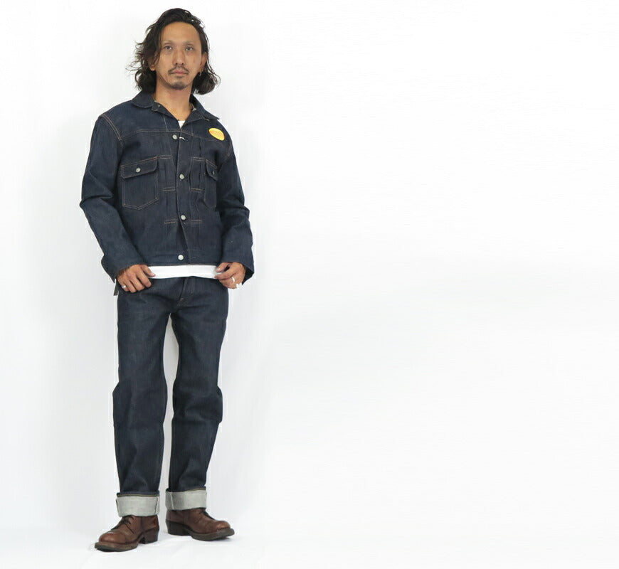 DENIME ドゥニーム Lot.232 Model 1954 Seri XX Jaket Denim Tipe Kedua Denime Baru Buatan WAREHOUSE