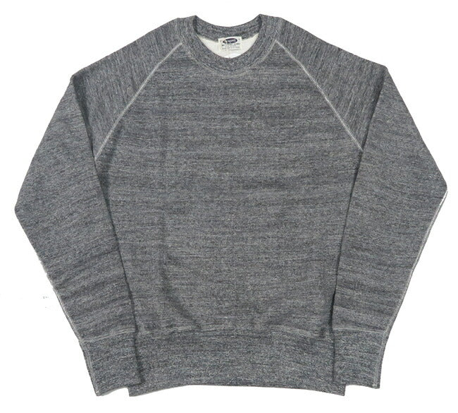 DENIME ドゥニーム 4-Nadel Raglanärmel Rundhals Sweatshirt Flatseam Lot.261 Neue DENIME WAREHOUSE ウェアハウス製
