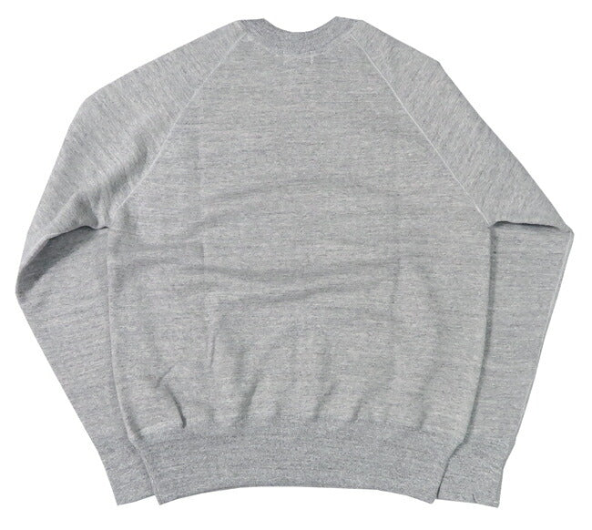 DENIME ドゥニーム 4-Nadel Raglanärmel Rundhals Sweatshirt Flatseam Lot.261 Neue DENIME WAREHOUSE ウェアハウス製