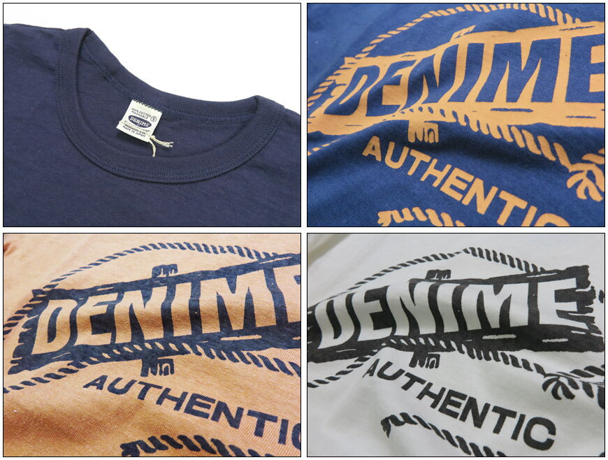DENIME ドゥニーム เสื้อยืดแขนสั้น AUTHENTIC Lot.272 WAREHOUSE ウェアハウス