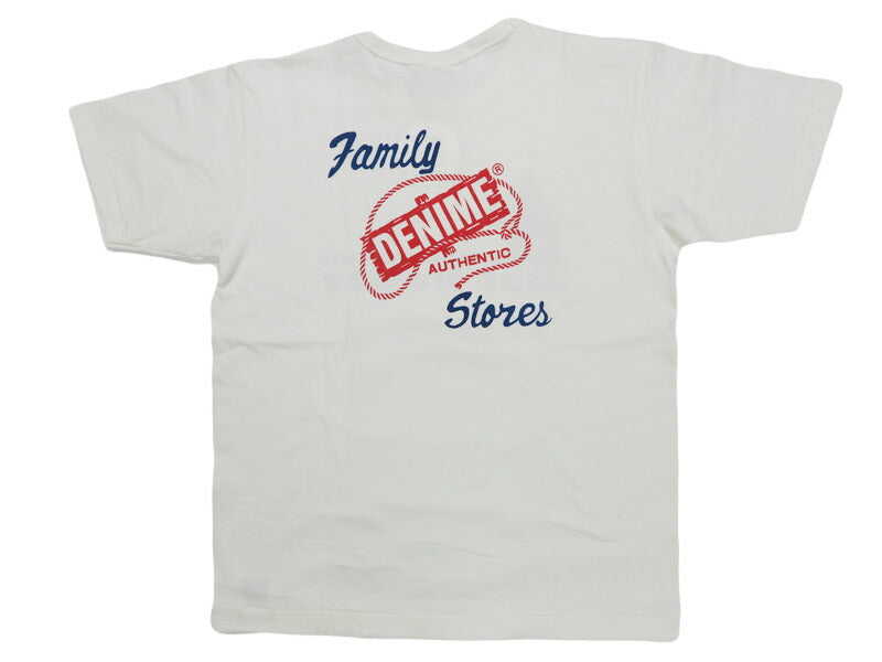 DENIME ドゥニーム 半袖 Tシャツ The JEAN HOUSE Lot.272 WAREHOUSE ウェアハウス