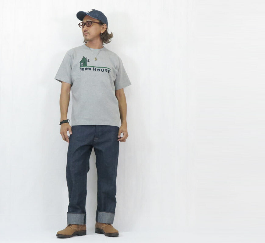DENIME ドゥニーム 半袖 Tシャツ The JEAN HOUSE Lot.272 WAREHOUSE ウェアハウス