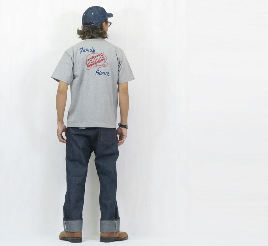 DENIME ドゥニーム 半袖 Tシャツ The JEAN HOUSE Lot.272 WAREHOUSE ウェアハウス