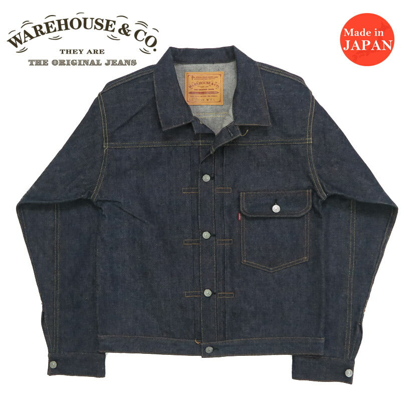 ウェアハウス WAREHOUSE デニムジャケット ファーストモデル 1941年モデル DSB 2001XX(2000XX)-1941 Dead Stock Blue デッドストックブルー