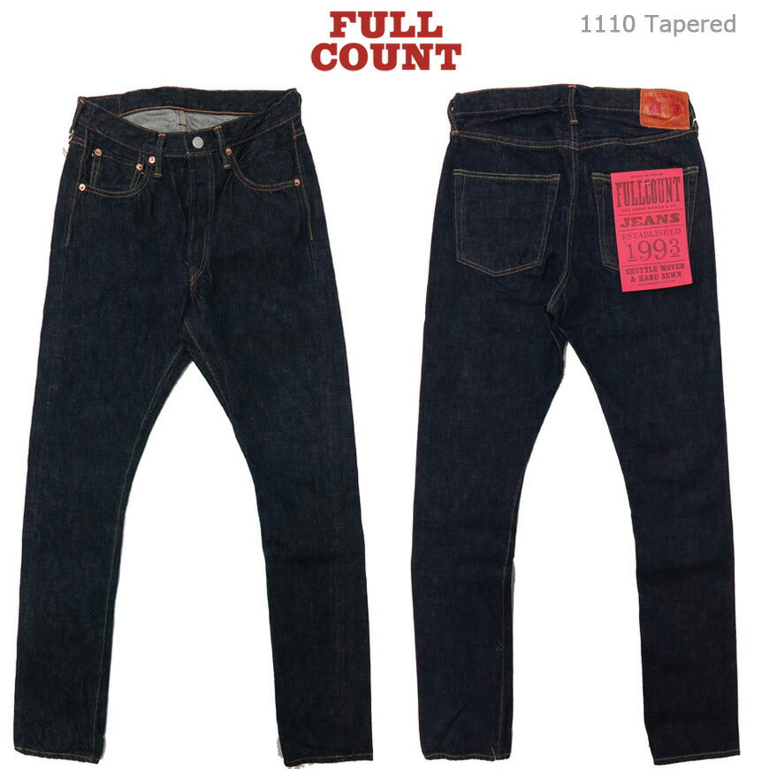 FULLCOUNT(フルカウント) TAPERED MIDDLE STRAIGHT 1110Z W29