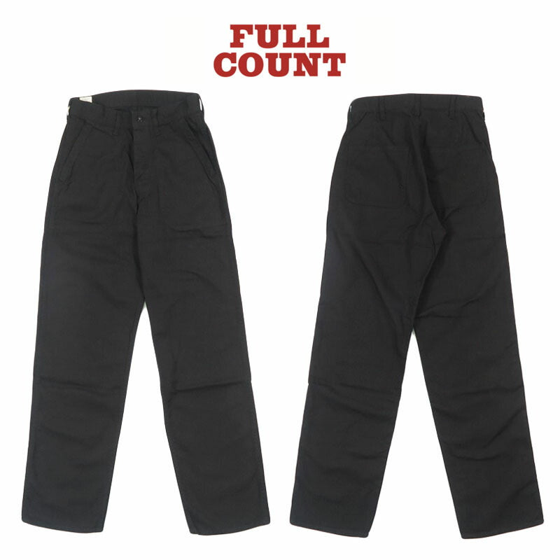 フルカウント FULLCOUNT USN ブラックヘリンボーンデニム ヘリンボーン トラウザーズ Seamen’s Trousers FC1141-2【2026年春夏新作】