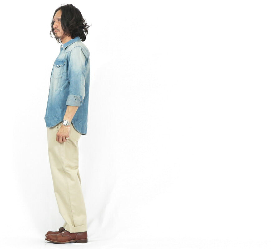 フルカウントFULLCOUNT1201-20チノパンツU.S.ArmyChino41Khaki【2024年春夏新作】