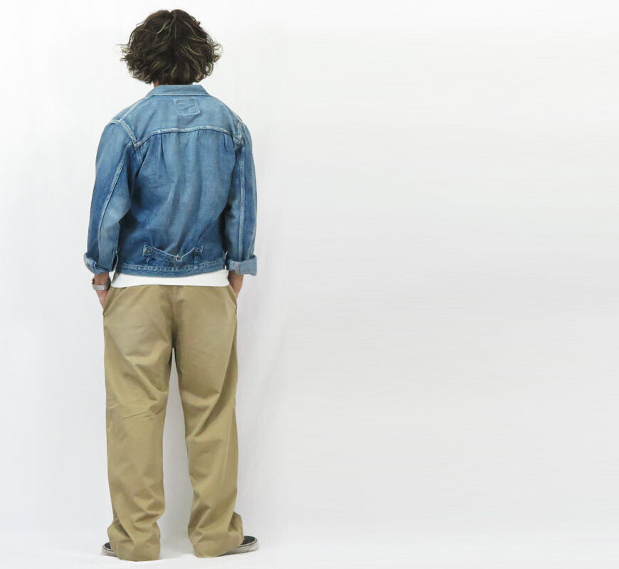 フルカウント FULLCOUNT 1201HW 41カーキ チノパンツ Freedom Fighter ダメージ&リメイク加工 U.S.Army Chino 41 Khaki