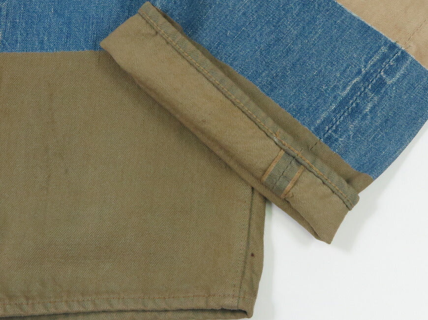 フルカウント FULLCOUNT 1350-1101 13,7oz Regular Straight Jeans CRAZY PATTERN WORKS OF ART SERIES Simbabwe-Baumwolle