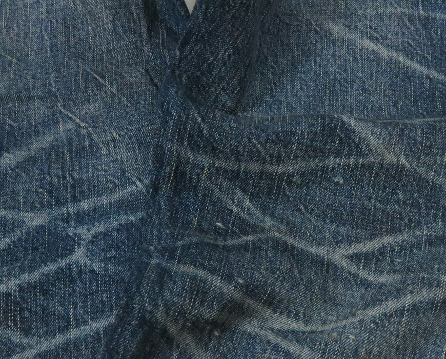 フルカウント FULLCOUNT 1353-S0105 Modèle guerre Jean loose droit coton marron 13.7oz More Than Just Fear denim usé coton sauvage Zimbabwe