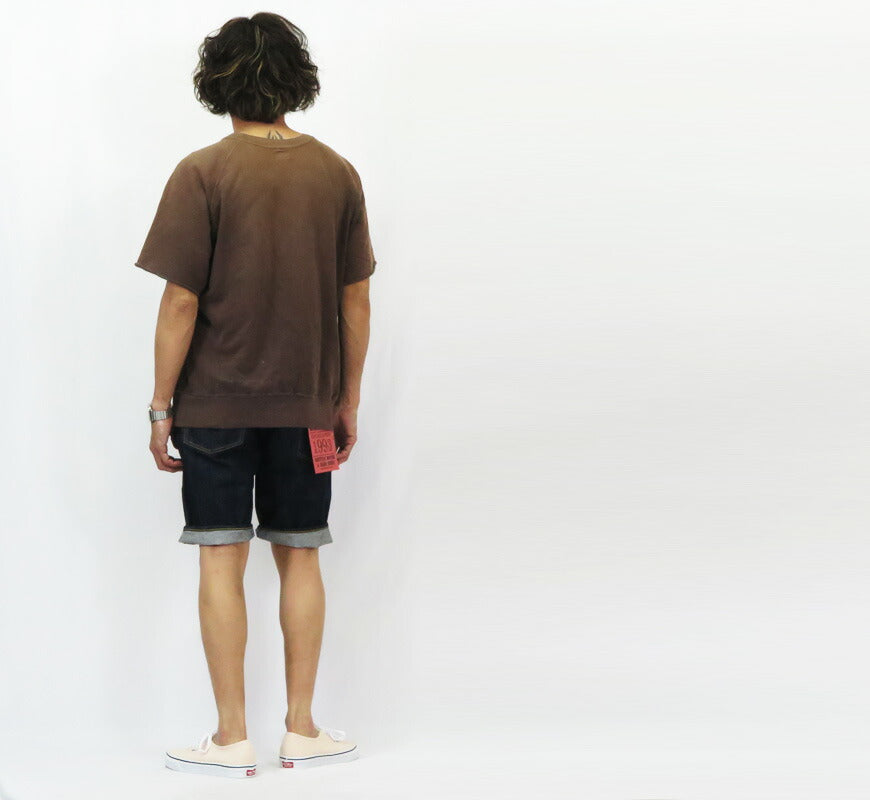 フルカウント FULLCOUNT กางเกงขาสั้นผ้าดิบ 13.7oz ผ้าฝ้ายซิมบับเว ยีนส์ 1904-25