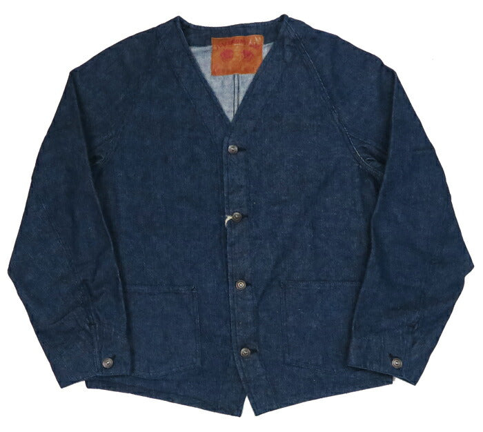 フルカウント FULLCOUNT 13.5oz ยีนส์เดนิมทอซ้าย แจ็กเก็ตวิศวกร คัฟเวอร์ออล 2036
