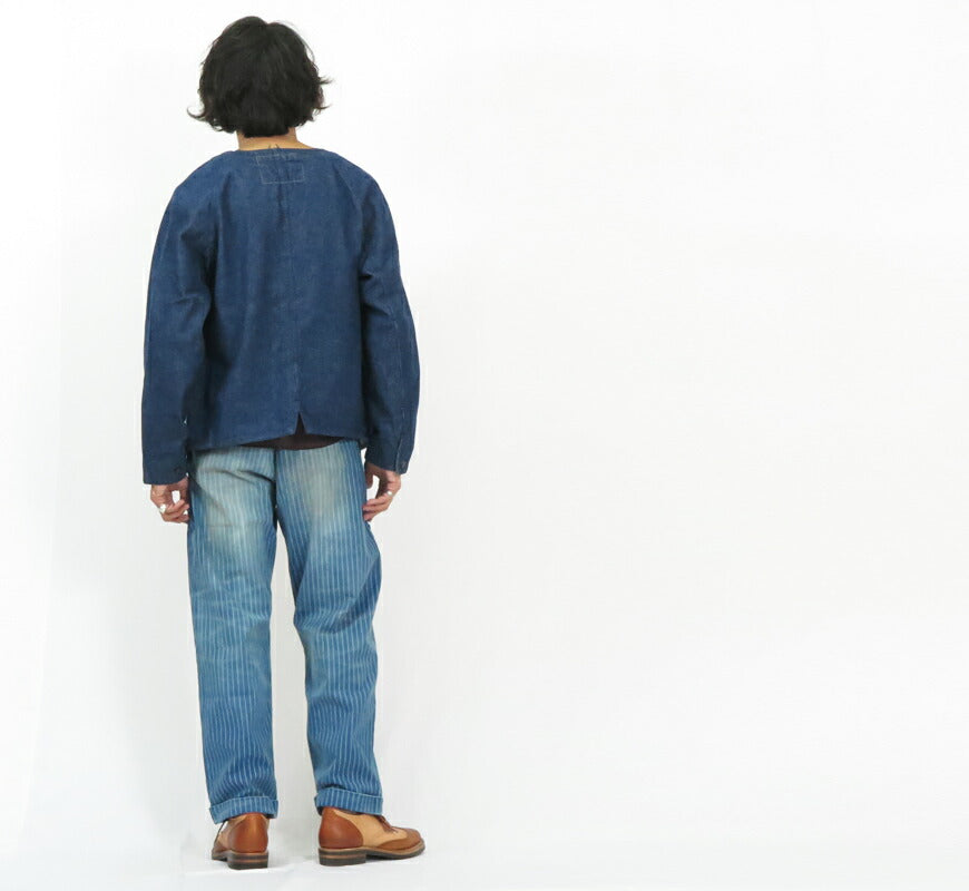 フルカウント FULLCOUNT 13.5oz ยีนส์เดนิมทอซ้าย แจ็กเก็ตวิศวกร คัฟเวอร์ออล 2036