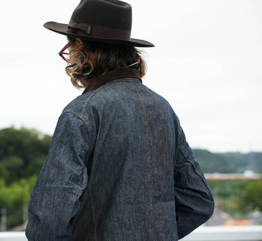 FULLCOUNT denim chorejack met relaxte pasvorm Lot.2061 【Nieuwe herfst-wintercollectie 2026】