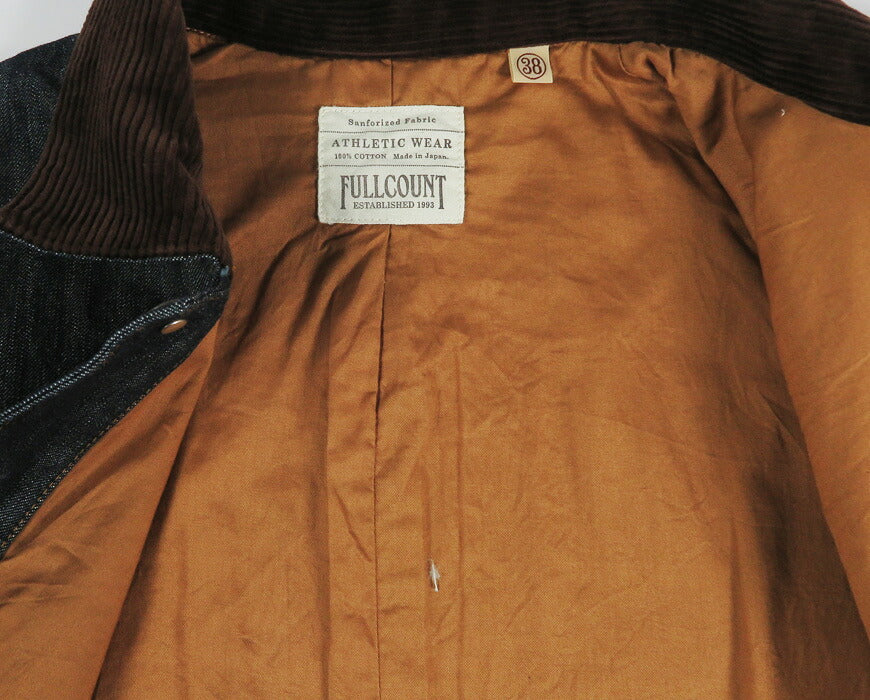 FULLCOUNT denim chorejack met relaxte pasvorm Lot.2061 【Nieuwe herfst-wintercollectie 2026】