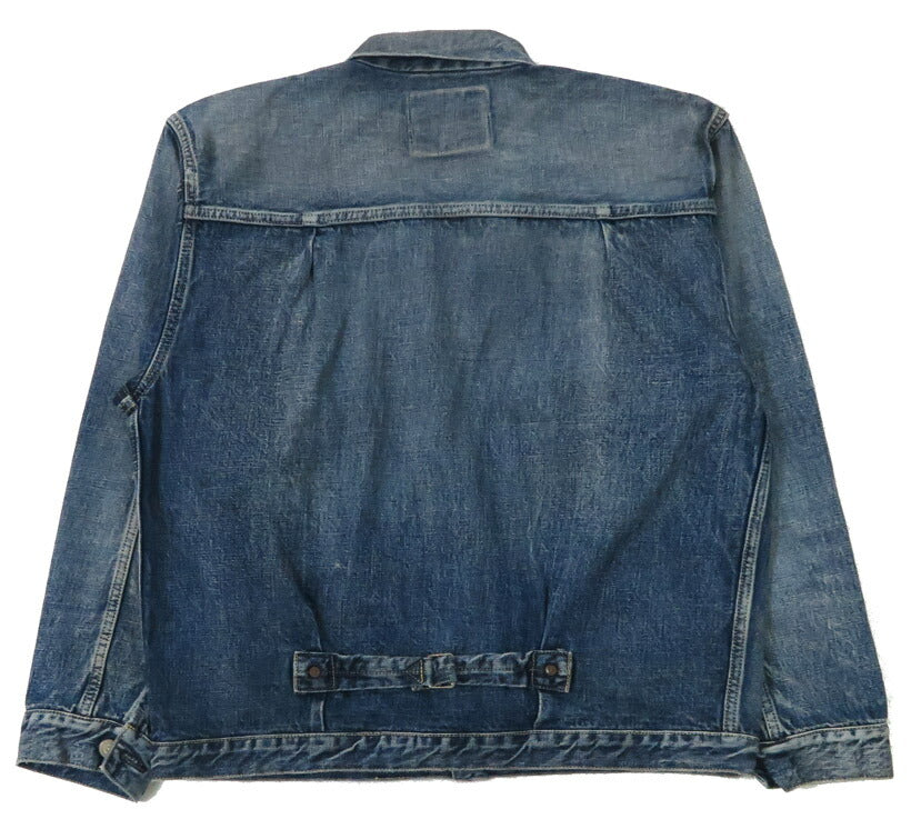 풀카운트 FULLCOUNT 2978-2107 퍼스트 모델 13.7oz 데님 재킷 유즈드 워싱 Dartford 1st 모델 짐바브웨 코튼