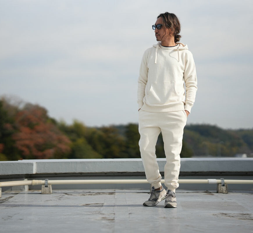 フルカウント FULLCOUNT ジンバブエコットン 後付けパーカ After Hood Sweat Shirt Mother Cotton 長袖 スウェット FC3745-23