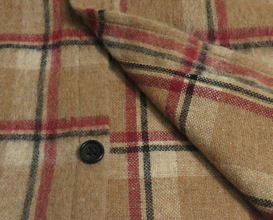 フルカウント FULLCOUNT Chemise de travail à manches longues en laine à carreaux Lot.4096