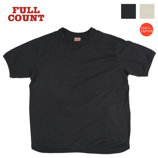 Áo thun ngắn tay FULLCOUNT đường may phẳng, vải nặng, Lor.5222-22 【Mẫu mới thu đông 2026】