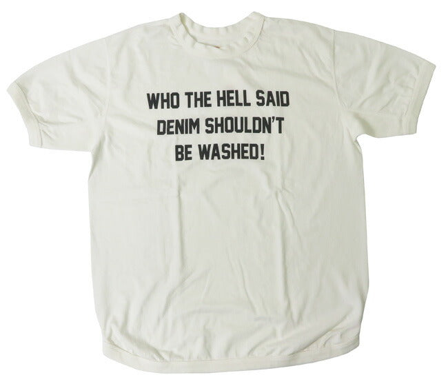 フルカウント FULLCOUNT フラットシーマー ヘビーウェイト 半袖 Tシャツ WHO THE HELL SAID... 5222pt-10 【2026年春夏新作】