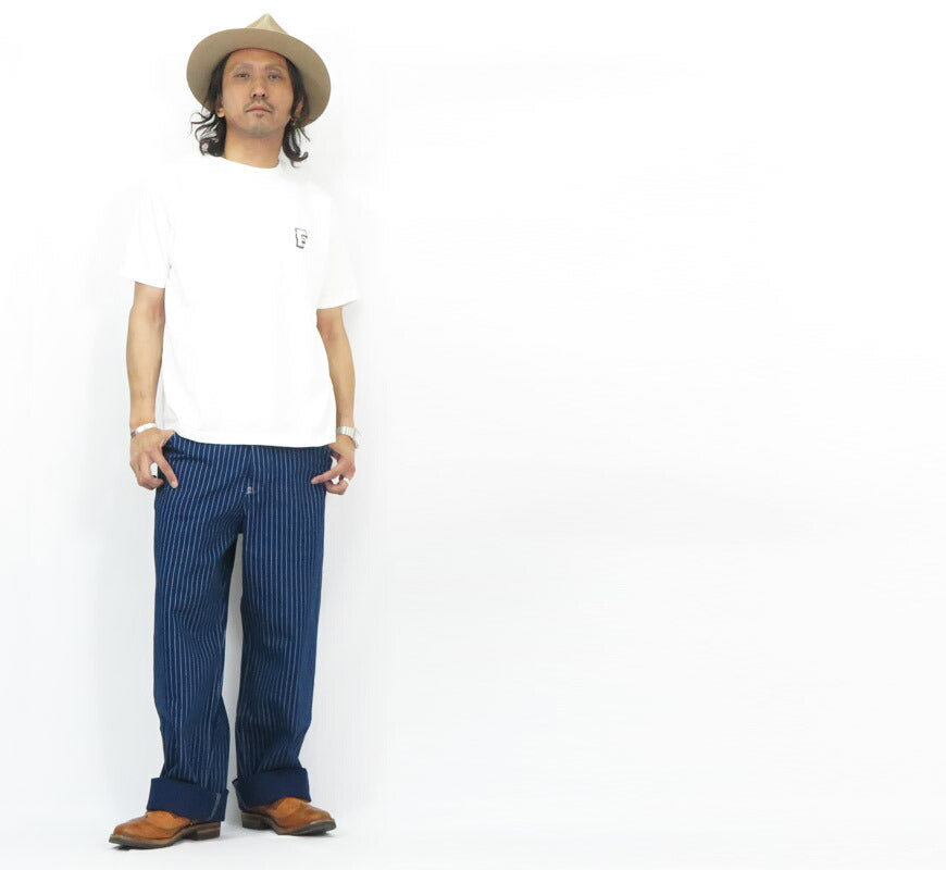 フルカウント FULLCOUNT Tシャツ 半袖 プリント TIGER & DRAGON by LIAM ALVY タトゥーデザイン FC5500PT-15