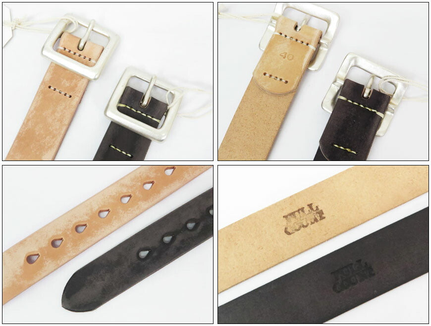 フルカウント FULLCOUNT 5mm dicker Wildleder Garrison Gürtel Wildleder Gürtel FC6211