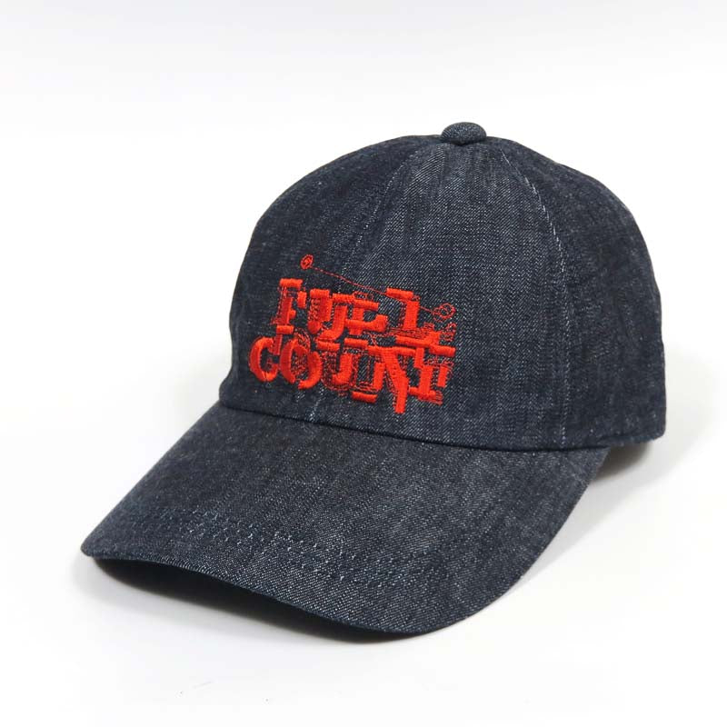 フルカウント FULLCOUNT ロゴデニムキャップ Bootleg Logo Denim Cap