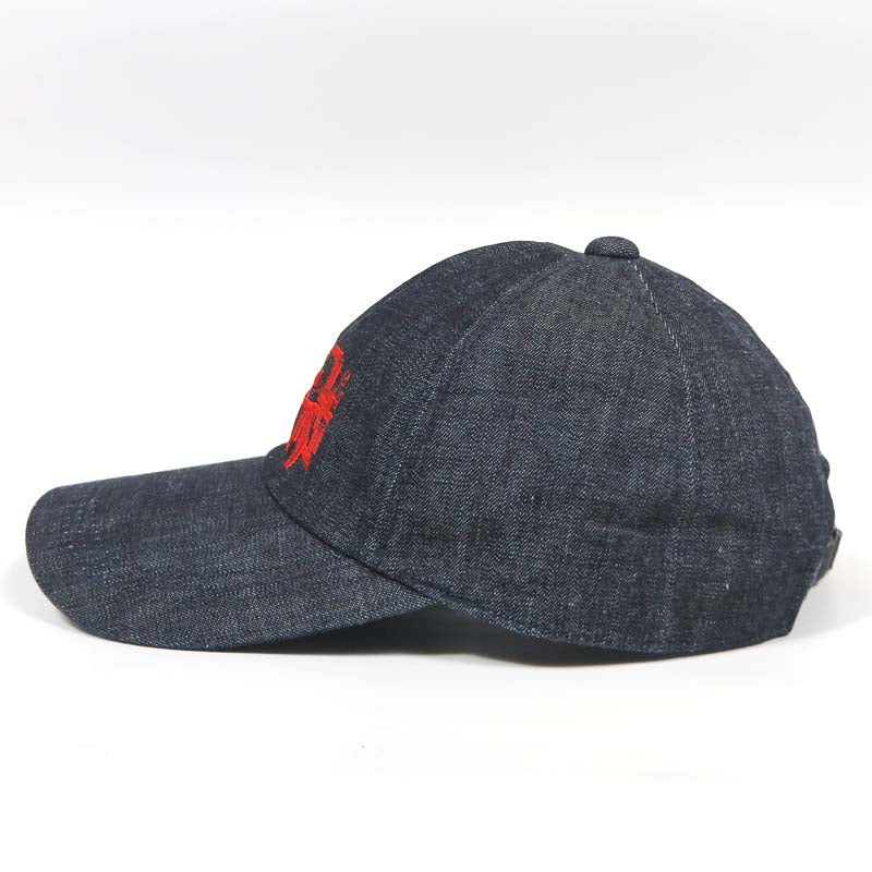 フルカウント FULLCOUNT ロゴデニムキャップ Bootleg Logo Denim Cap