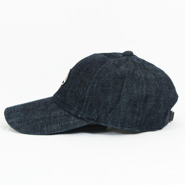 Fullcount FULLCOUNT Schwarze Aufnäher Denim Cap BLACK FULL WAPPEN DENIM CAP 6770-26