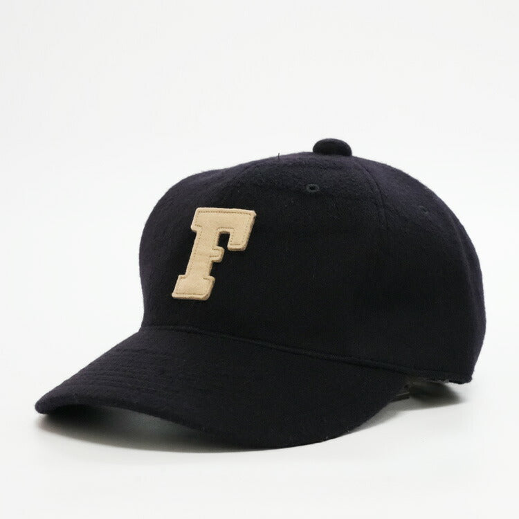 フルカウント FULLCOUNT ウールメルトン ベースボールキャップ 6PANEL DENIM BASEBALL CAP 6843-25