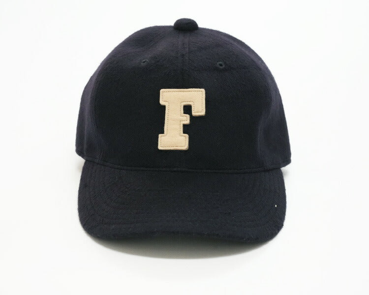 フルカウント FULLCOUNT ウールメルトン ベースボールキャップ 6PANEL DENIM BASEBALL CAP 6843-25