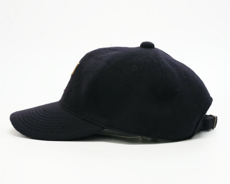 フルカウント FULLCOUNT ウールメルトン ベースボールキャップ 6PANEL DENIM BASEBALL CAP 6843-25