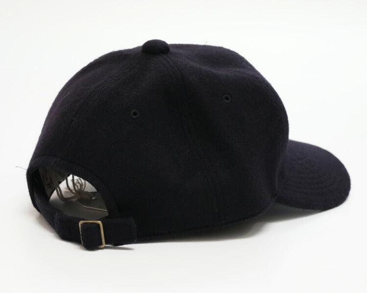 フルカウント FULLCOUNT ウールメルトン ベースボールキャップ 6PANEL DENIM BASEBALL CAP 6843-25